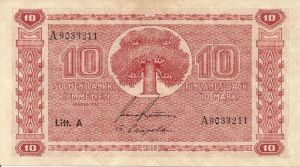 10 markkaa 1945